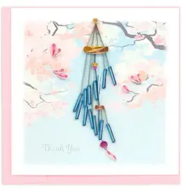 Quilling Card Quilled Thank You Wind Chime Card