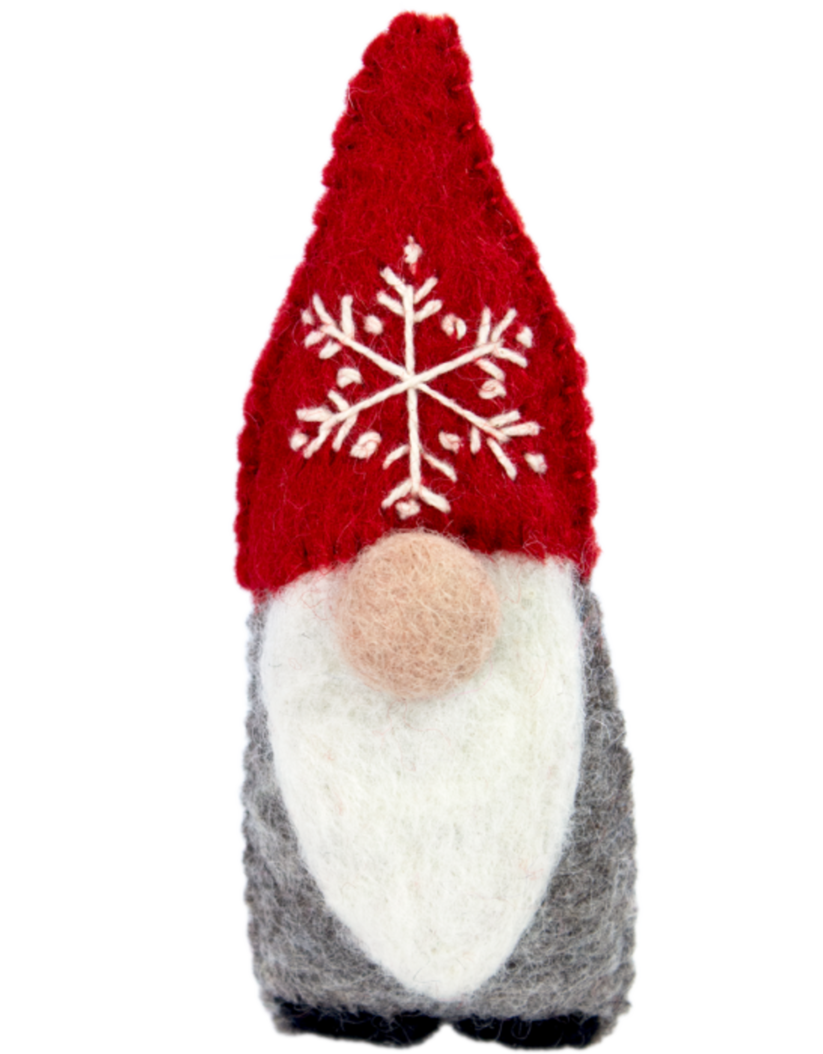 dZi Handmade Snowflake Gnome Ornament