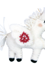 dZi Handmade Snowflake Unicorn Ornament