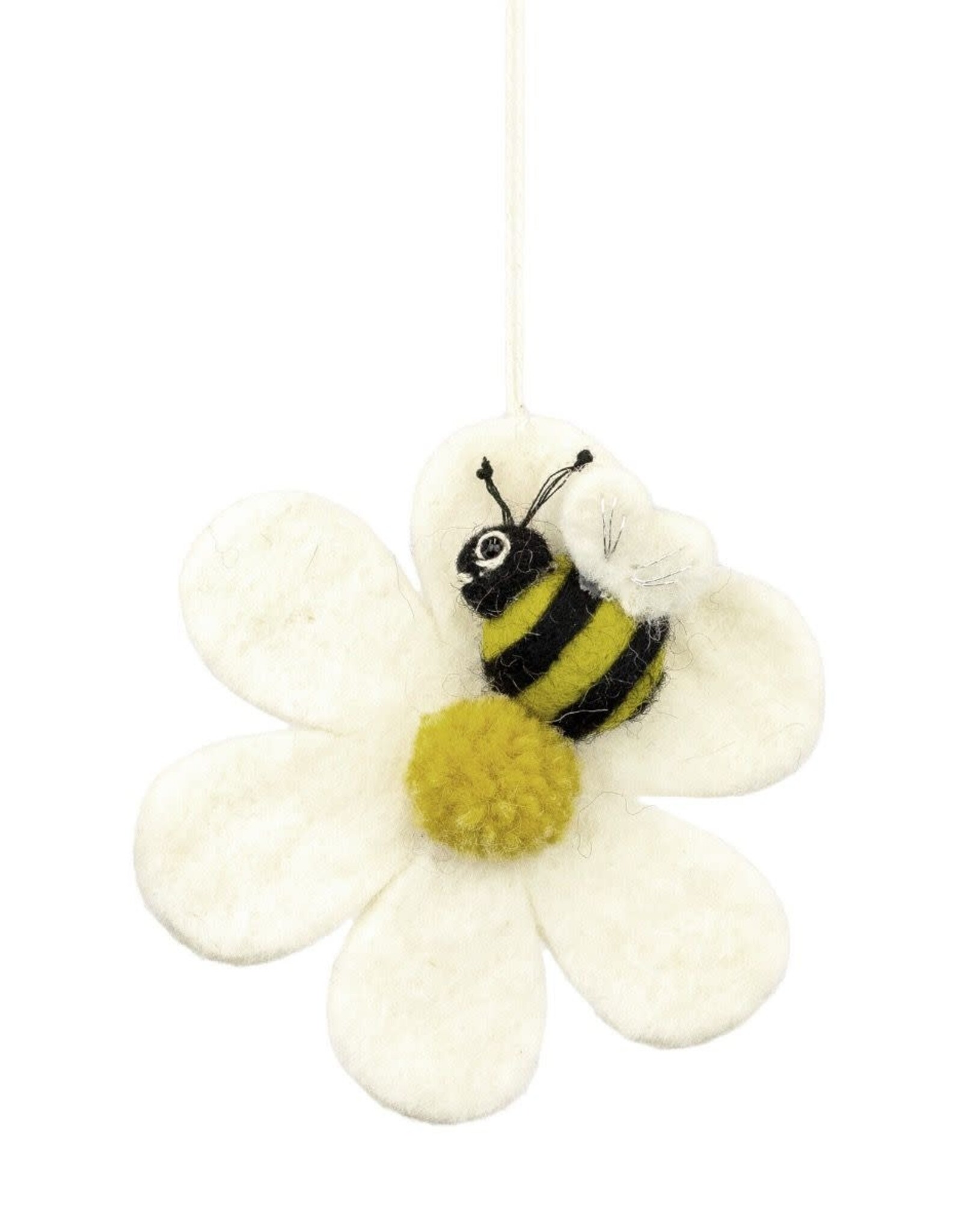 dZi Handmade Bee Bloom Ornament