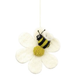 dZi Handmade Bee Bloom Ornament