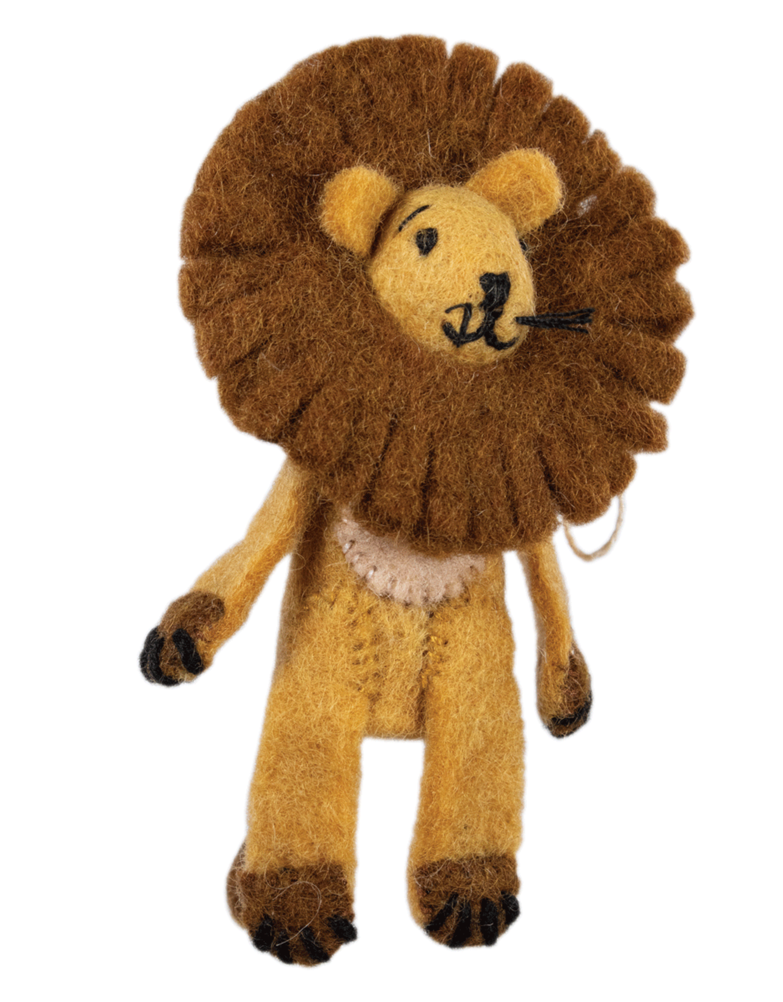 dZi Handmade Wild Wooly Leo Lion