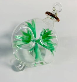 Dandarah Blown Glass Ornament - Pistachio Blossoms