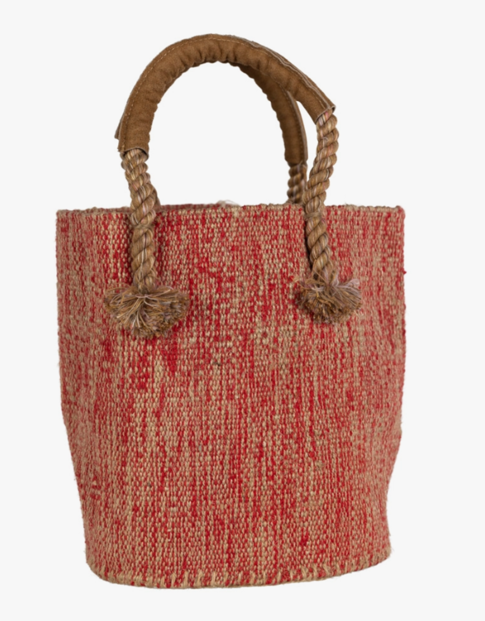 Cotton shop bucket bag