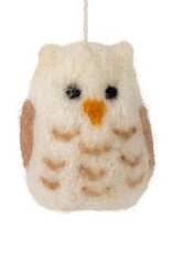 Ten Thousand Villages Wool Owl Ornament