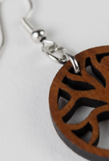 Ten Thousand Villages Tree of Life Hoop Earrings