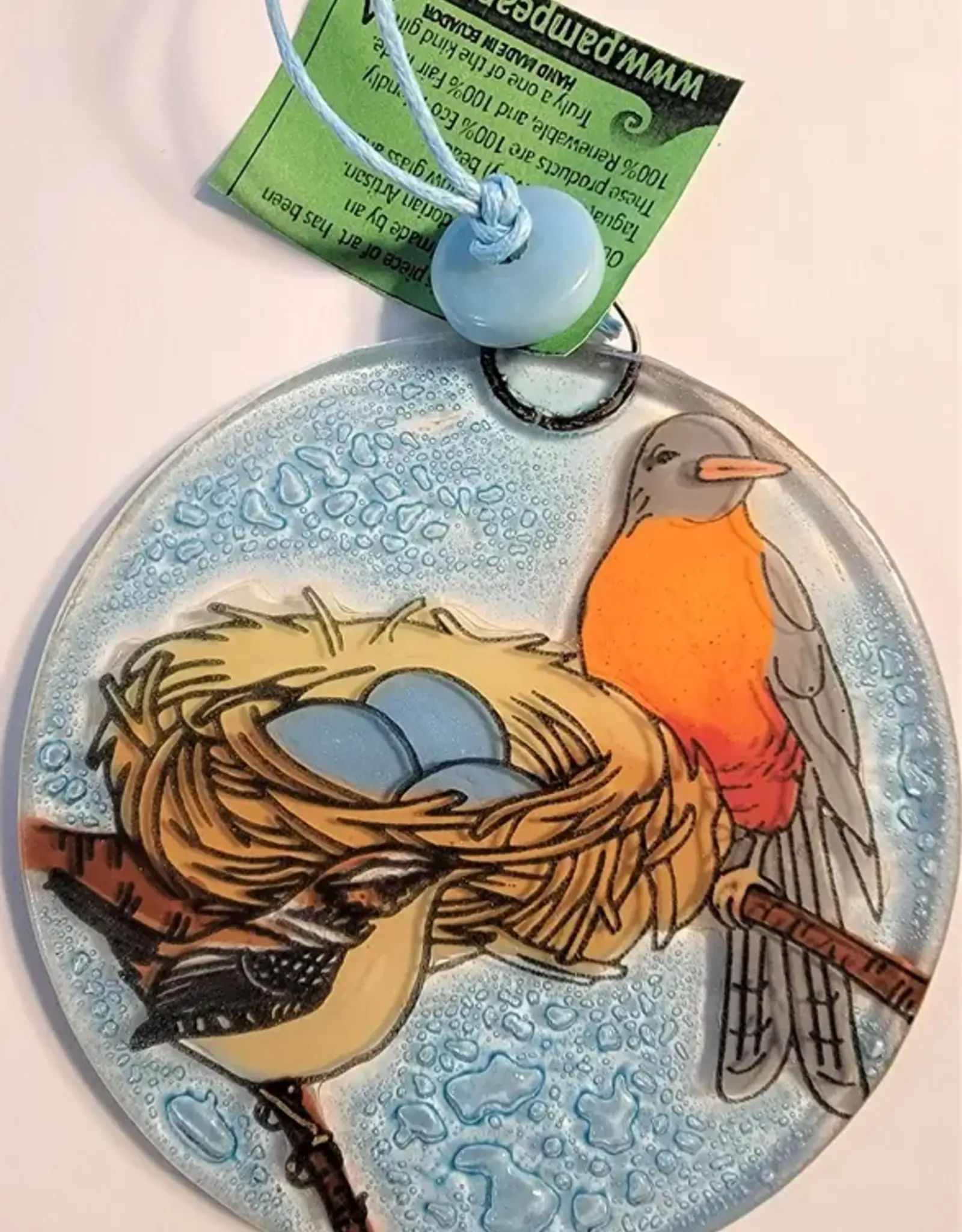 Pampeana Robin Bird Ornament