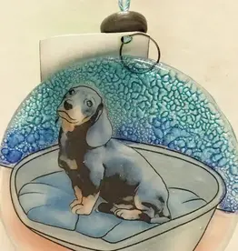 Pampeana Dachshund Dog Ornament