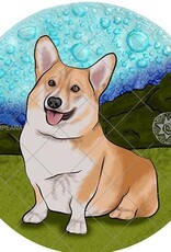 Pampeana Happy Corgi Ornament