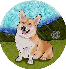 Pampeana Happy Corgi Ornament