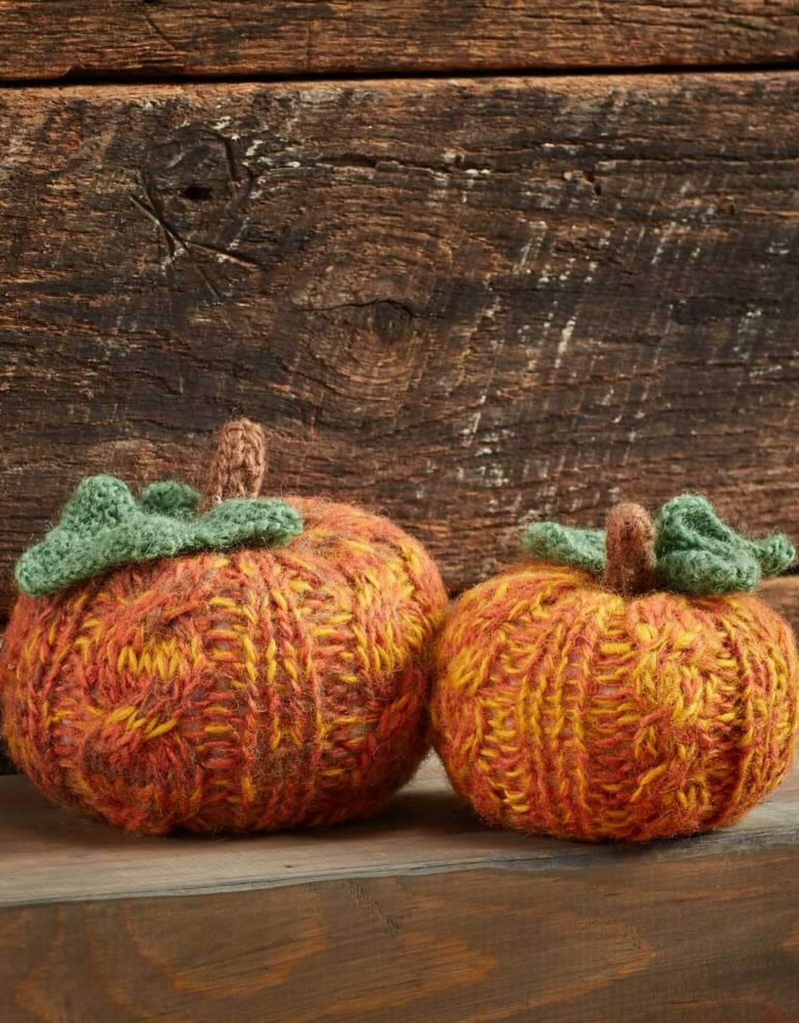 Serrv Orange Knit Pumpkin (Large)