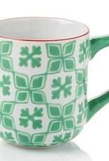 Serrv Green Snowstar Mug