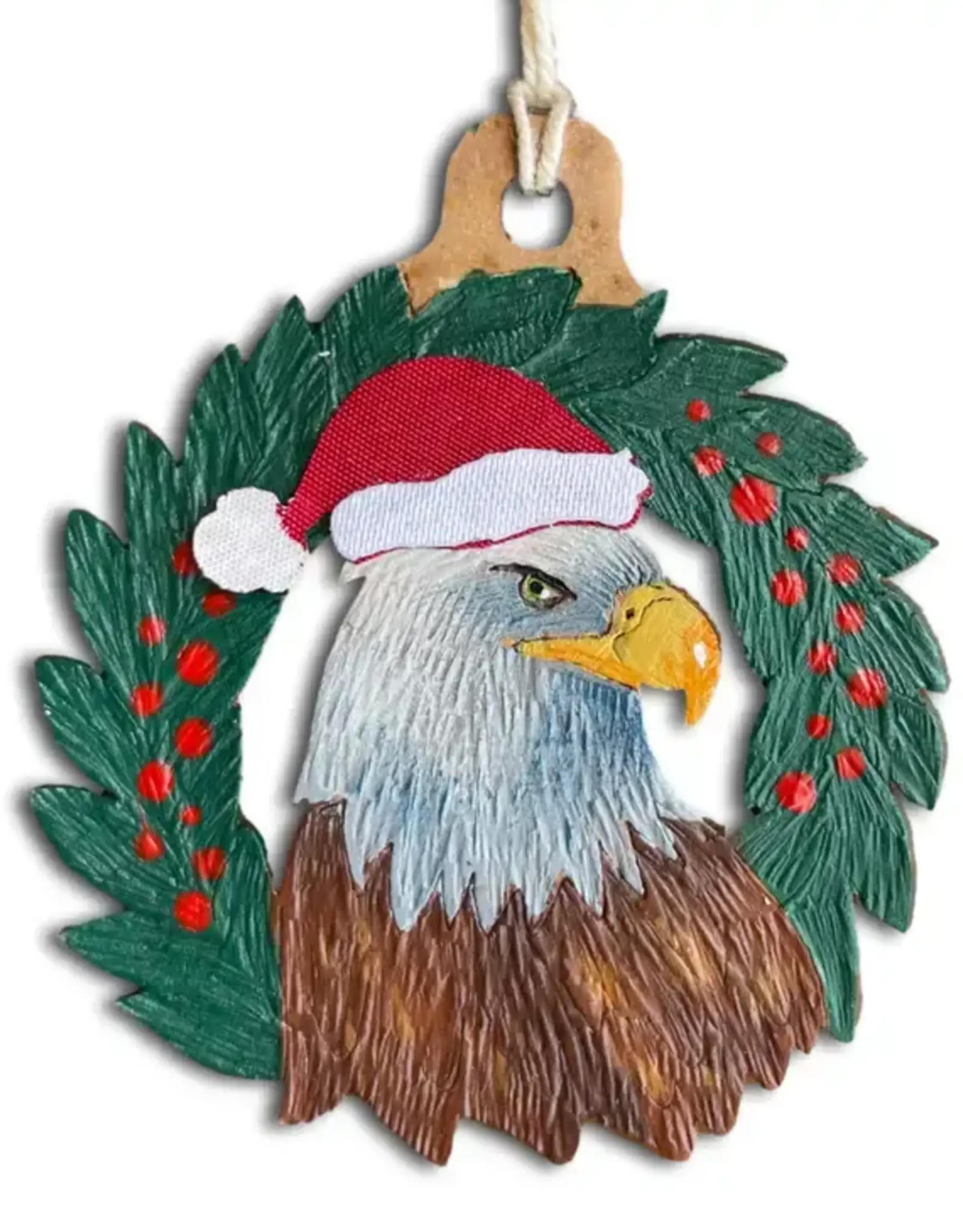 Tulia Artisans Eagle Christmas Ornament