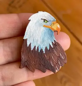 Tulia Artisans Eagle Brooch Pin