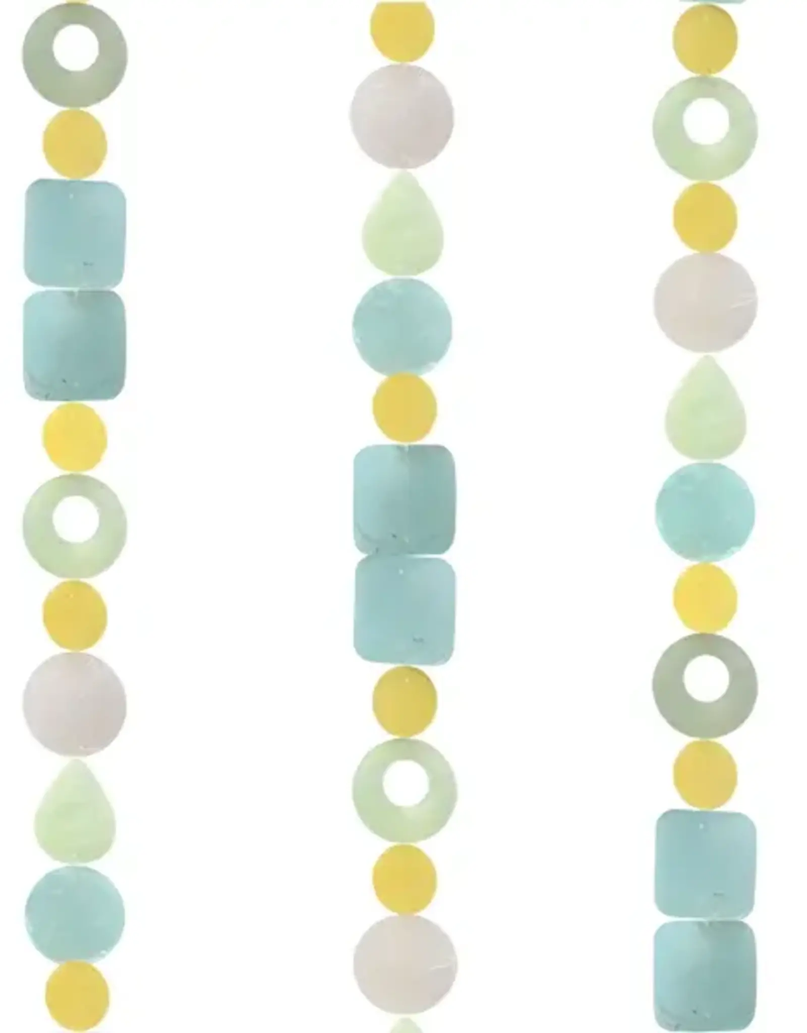 Balizen Capiz Strand (Aqua Yellow)