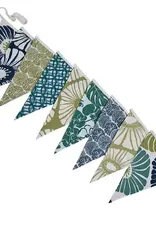 Balizen Bunting Banner Flags (Green and Blue)