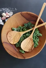 Sobremesa Olive Wood Simple Salad Servers