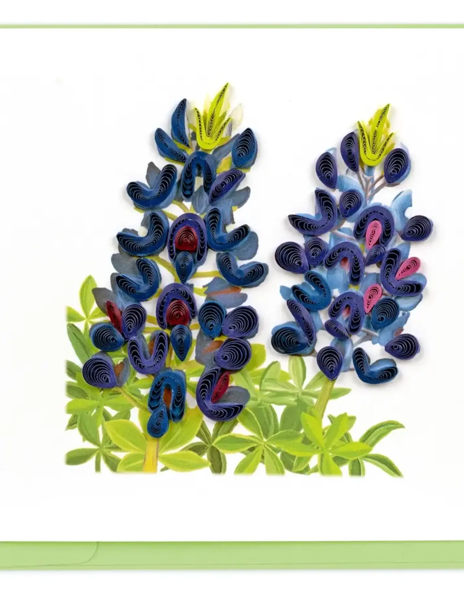 Quilling Card Quilled Bluebonnet Greeting Card