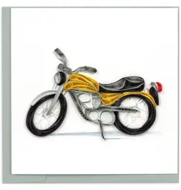 Quilling Card Quilled Classic Motorcycle Greeting Card