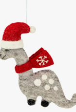 dZi Handmade Snowflake Dinosaur Ornament