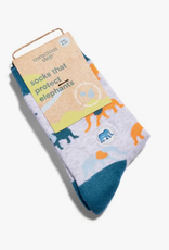 Conscious Step Kids Socks that Protect Elephants