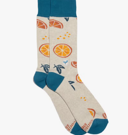 Conscious Step Socks that Plant Trees (Beige Oranges)