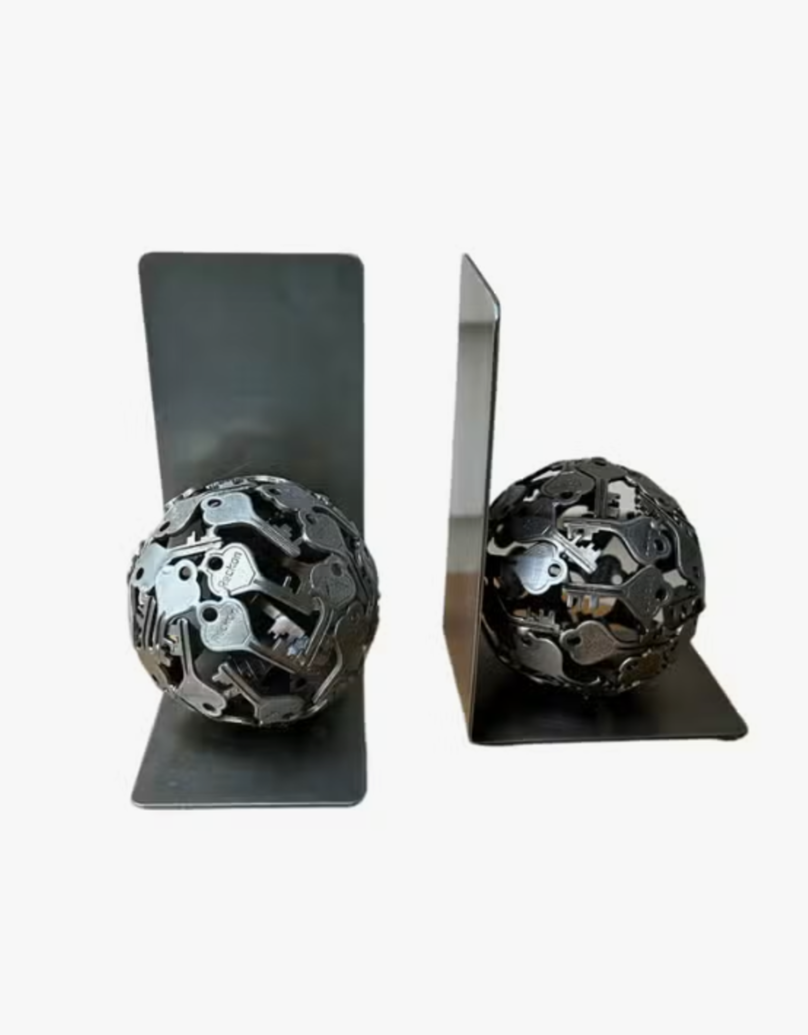 Hopes Unlimited Recycled Keys Bookends (Assorted Metals)