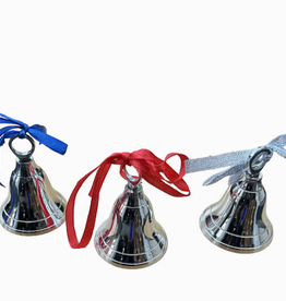 Hopes Unlimited Chrome Bell with Silver Ribbon
