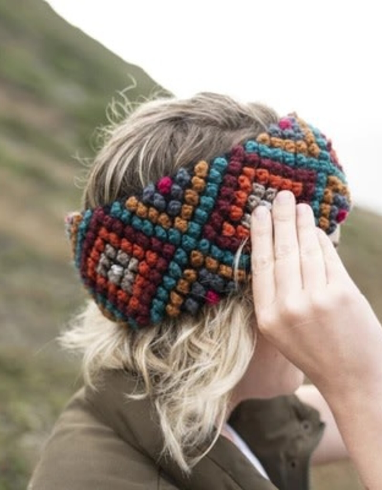 Andes Gifts Diamond Ear Warmer Headband (Assorted)