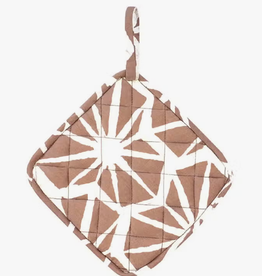 Global Mamas Pot Holder Tiles - Brown