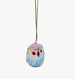 Hopes Unlimited Colorful Owl Ornament - Assorted