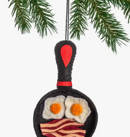 Silk Road Bazaar Bacon and Eggs Ornament