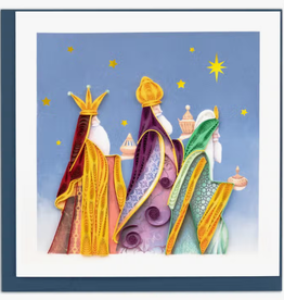 Quilling Card Quilled Three Wise Men Christmas Card