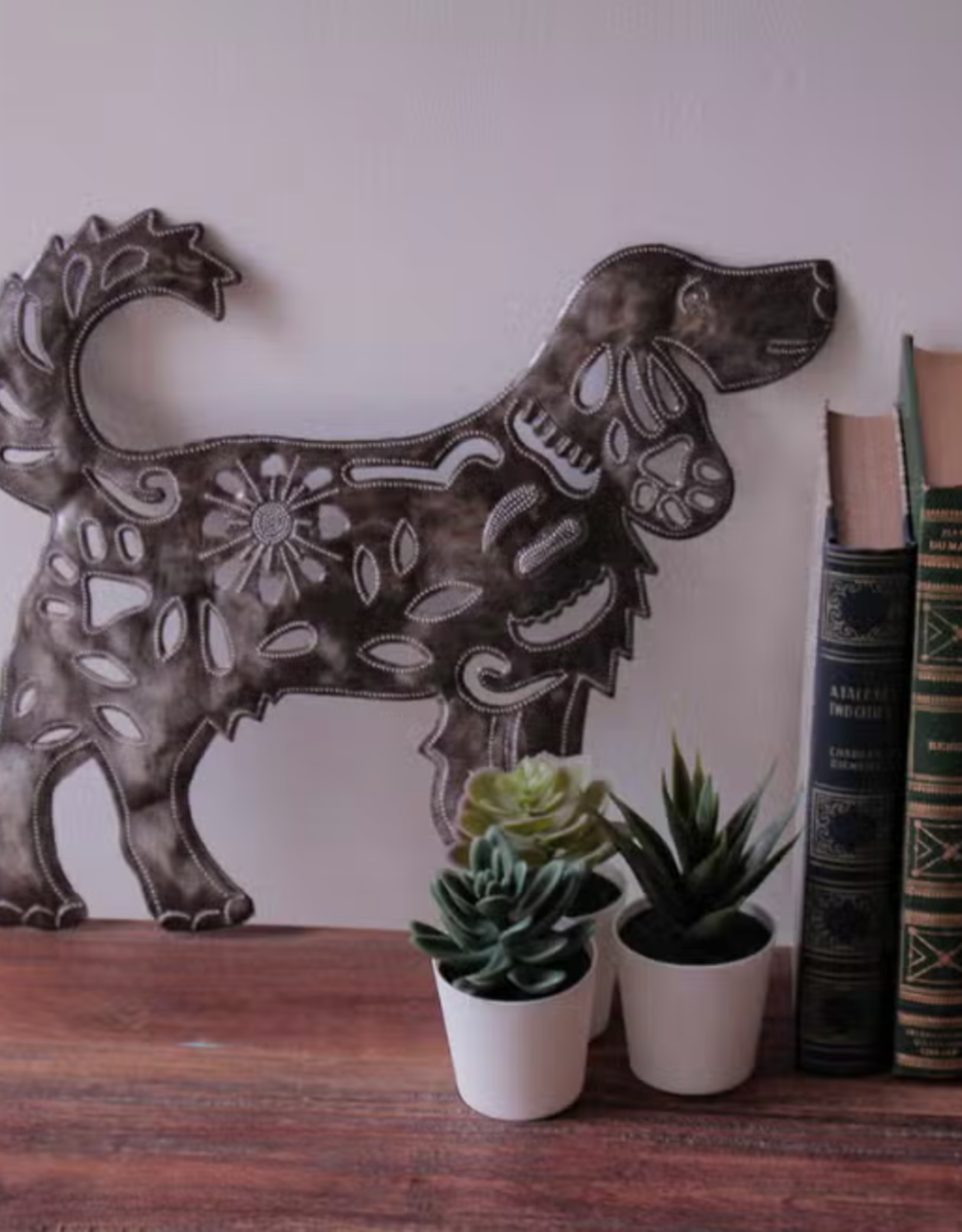 Global Crafts Sweet Doggy Wall Art