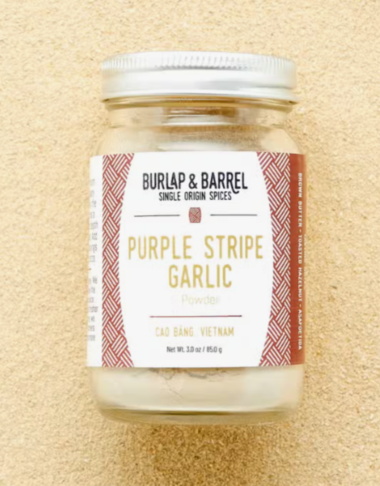 Burlap & Barrel Purple Stripe Garlic (3oz)