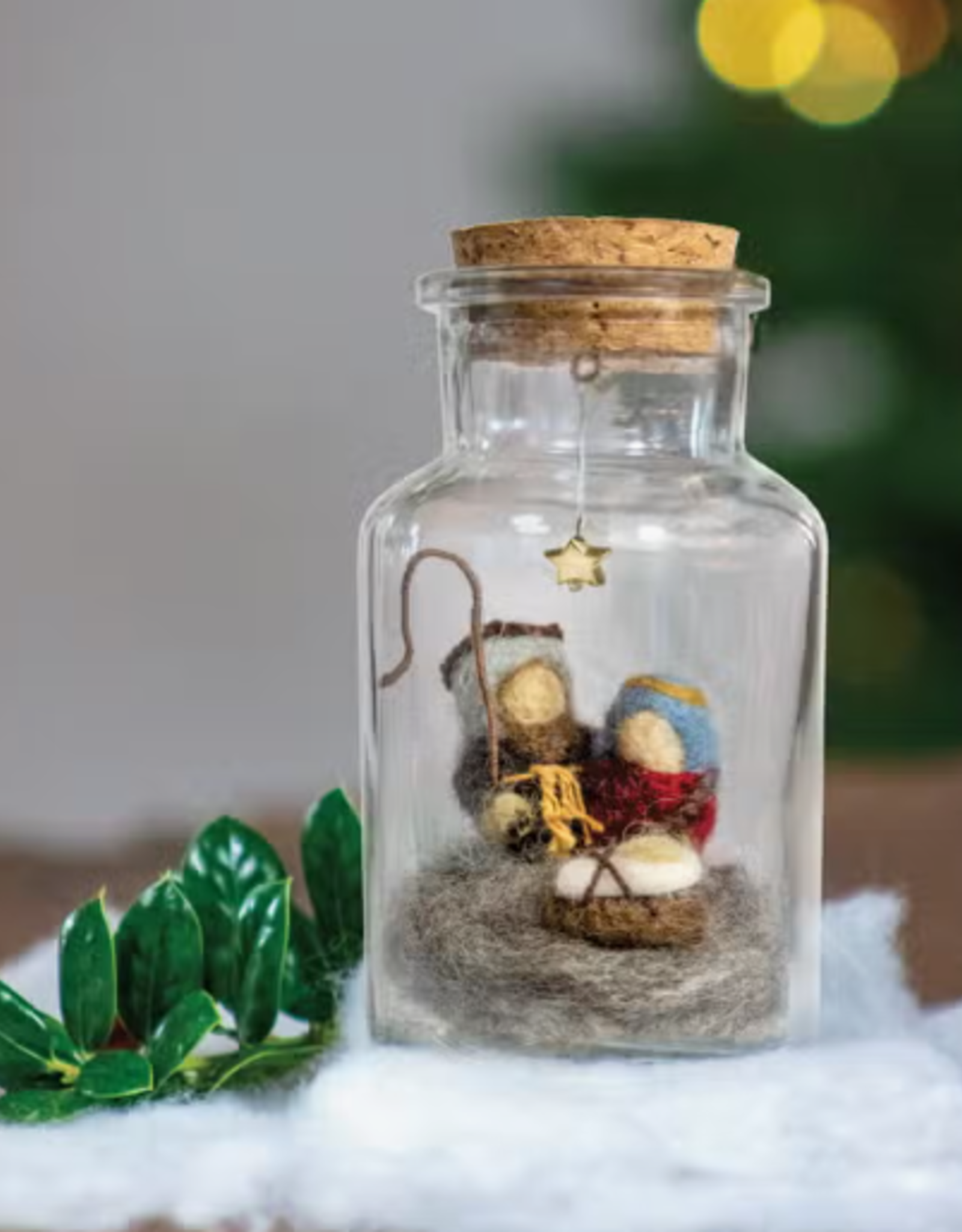 dZi Handmade Nativity Story Jar