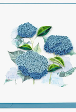 Quilling Card Quilled Wild Hydrangeas Greeting Card