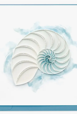 Quilling Card Quilled Abstract Nautilus Card