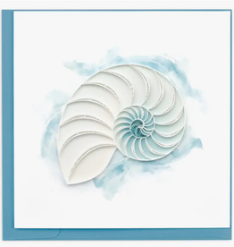 Quilling Card Quilled Abstract Nautilus Card