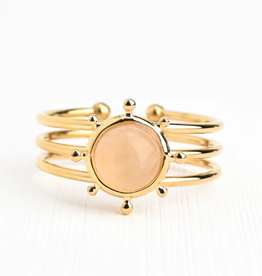 Starfish Project Glow Rose Quartz Ring