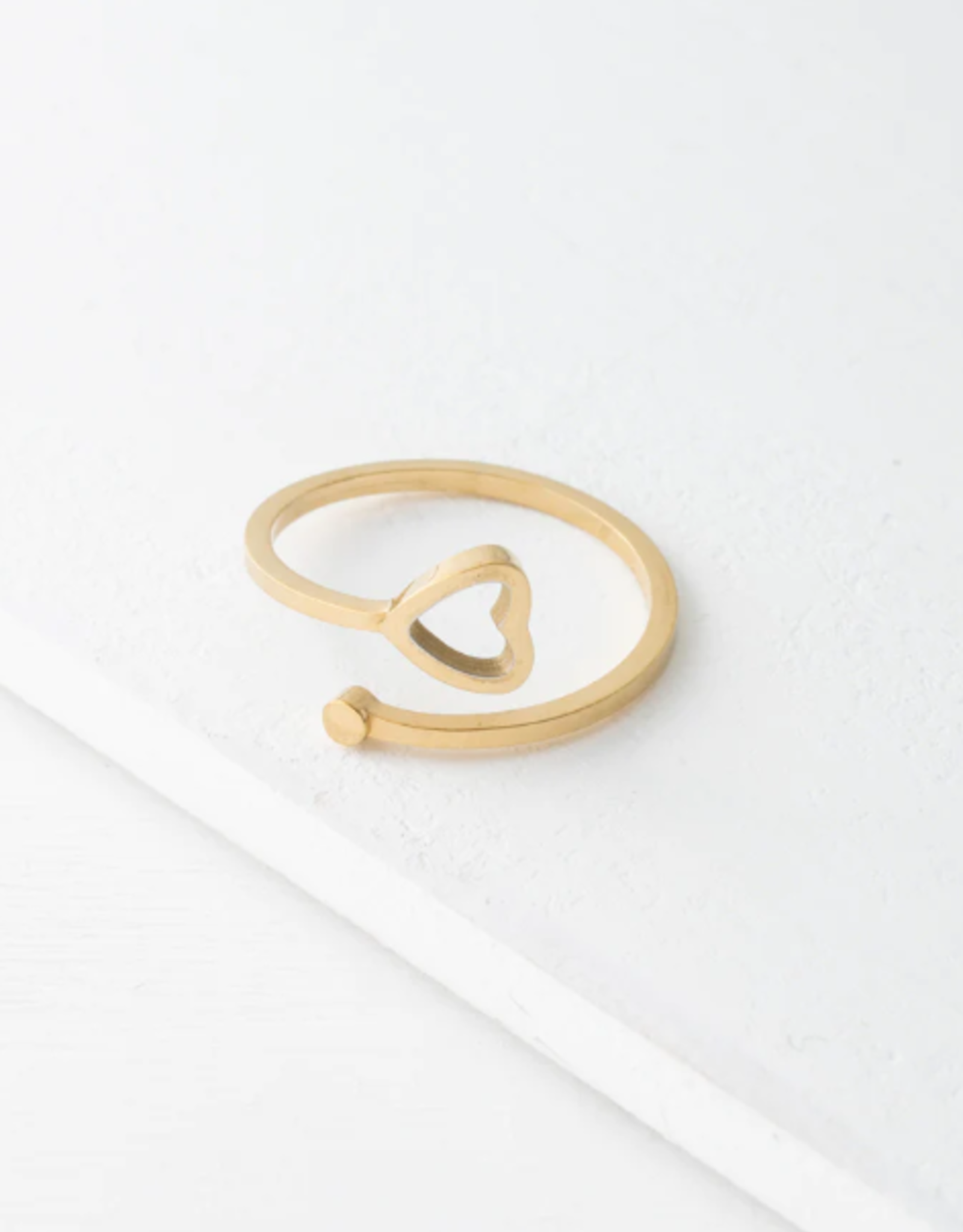 Starfish Project Ada Gold Heart Ring