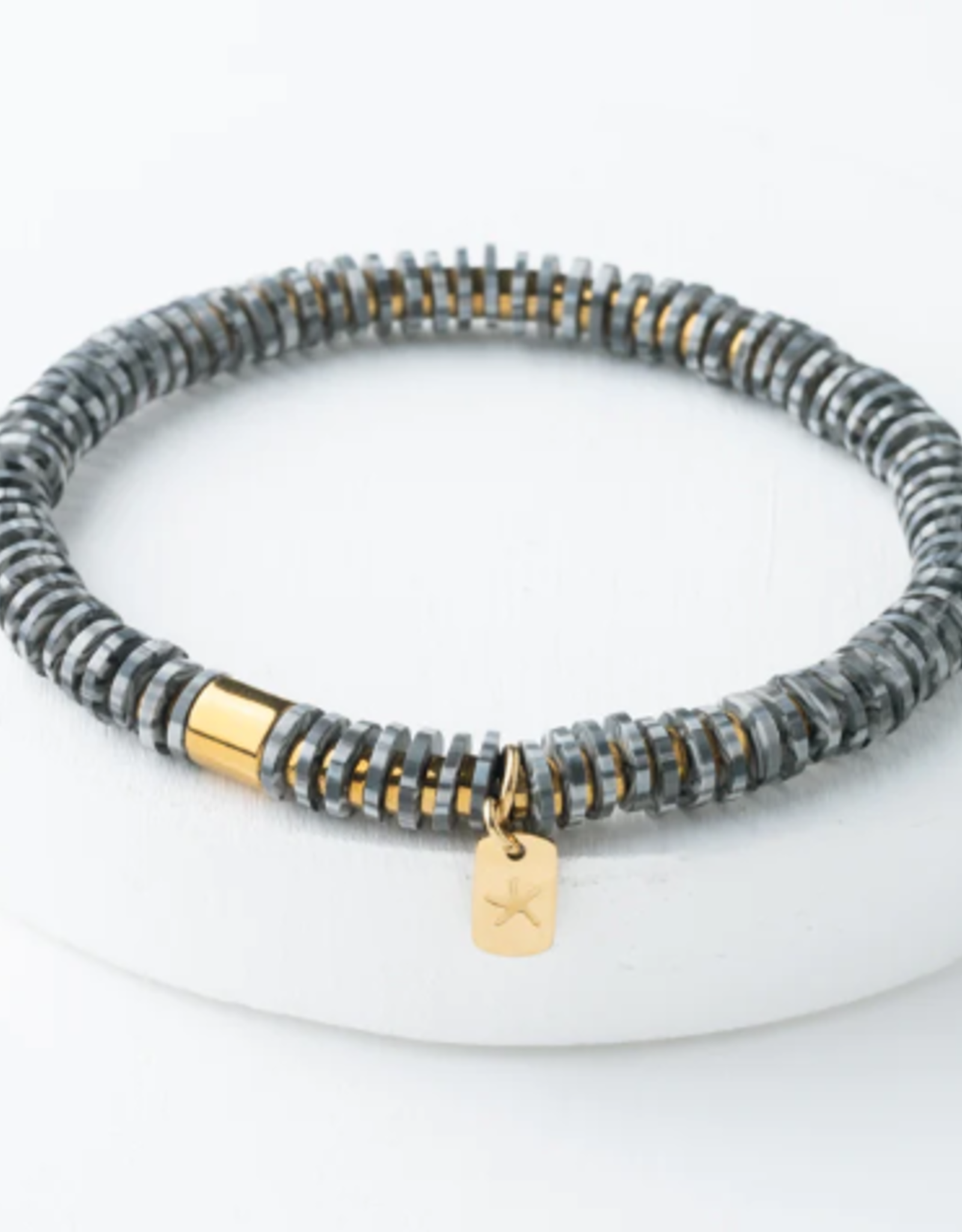 Starfish Project Inspired Black & White Bracelet