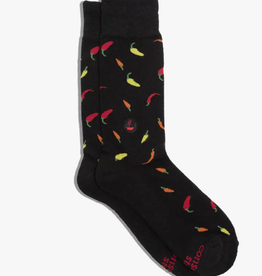 Conscious Step Socks that Provide Meals (Black Peppers)