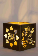 Ten Thousand Villages Paz World Peace Candleholder