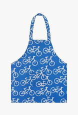 Global Mamas Apron Kids Bikes Blue