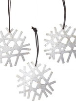 Serrv Snow Sparkle Ornaments