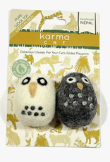 Dharma Dog Karma Cat Owls Wool Cat Toy