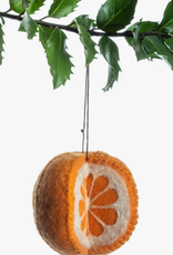 Silk Road Bazaar Orange Ornament