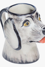Upavim Crafts Stoneware Dog Mug