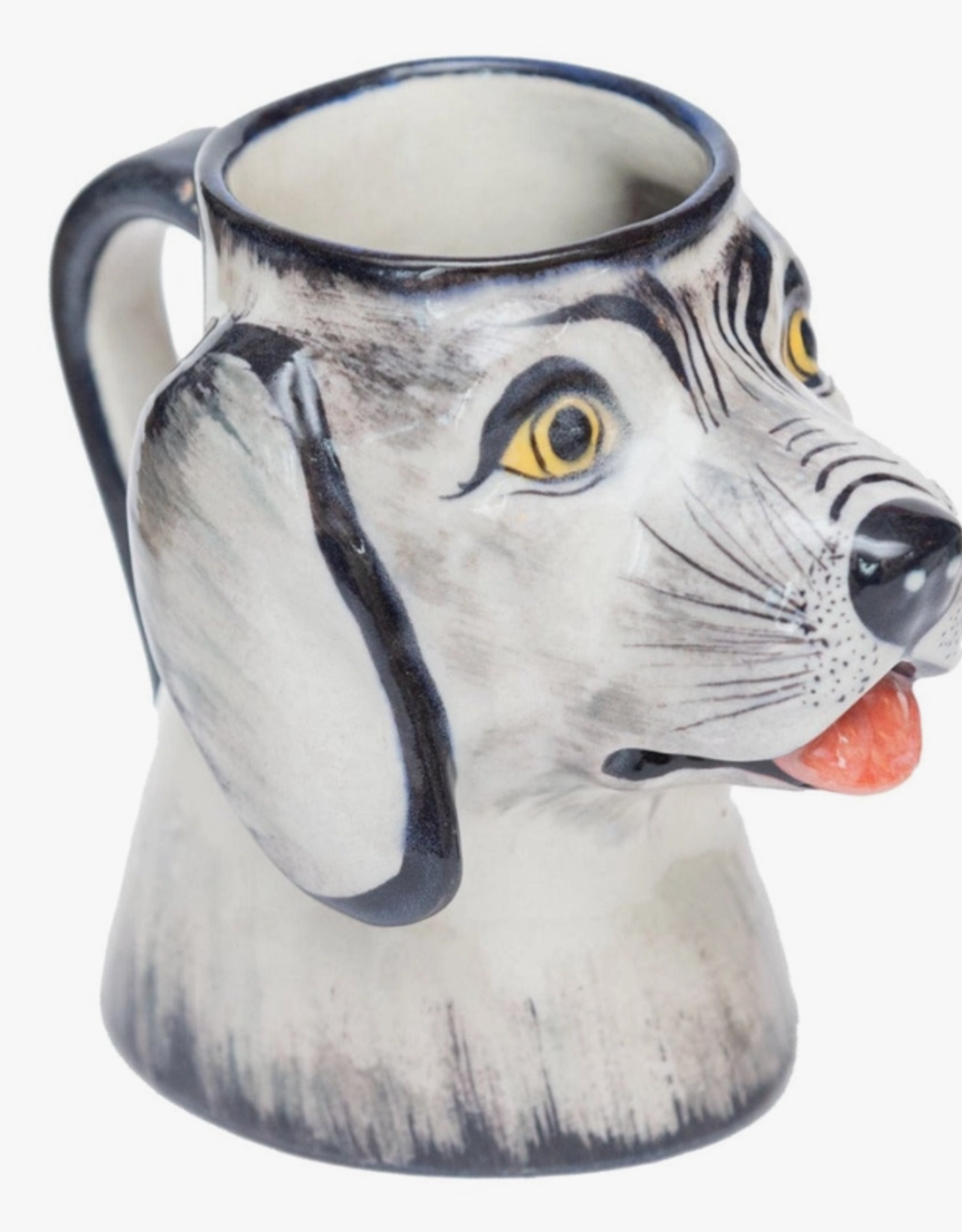 Upavim Crafts Stoneware Dog Mug